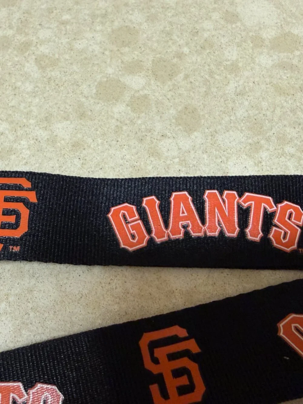 San Francisco Giants Baseball Lanyard / Key Chain